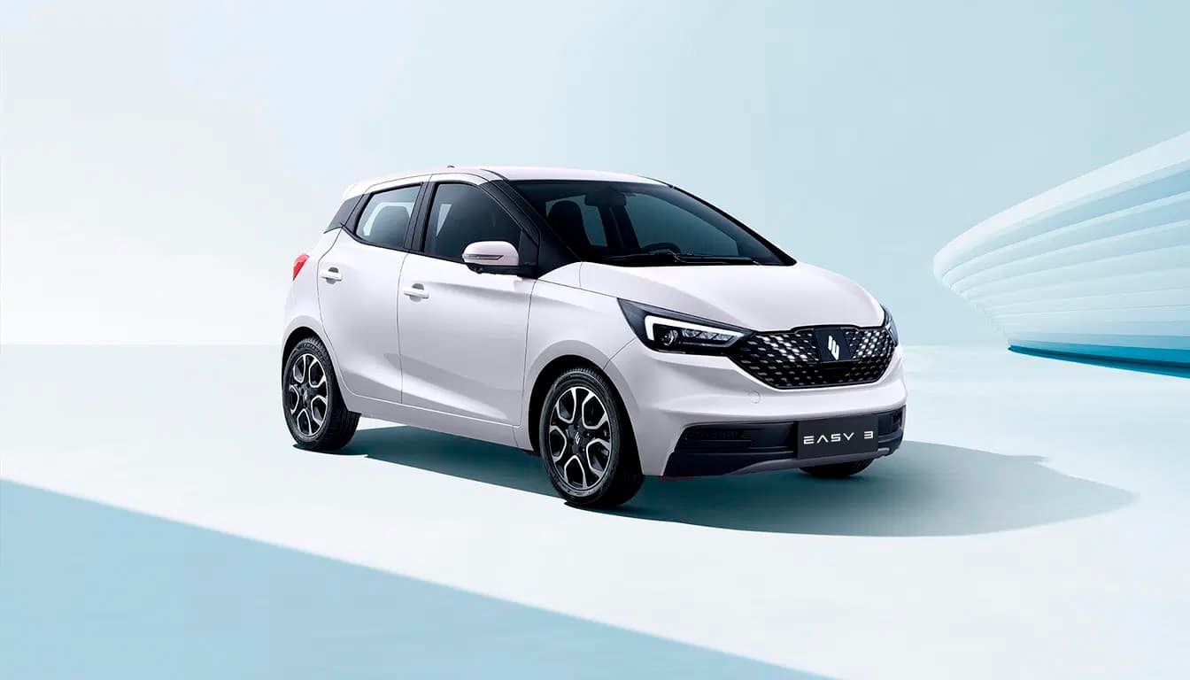 Vista trasera del JMEV Easy 3